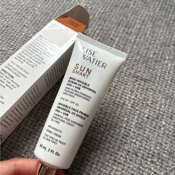 BNWT Lise Watier Sun Smart Invisible Primer SPF 30 – 60ml Full Size! - Picture 14 of 16